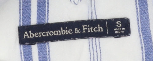 Abercrombie & Fitch Women's Blue Striped Camisole S