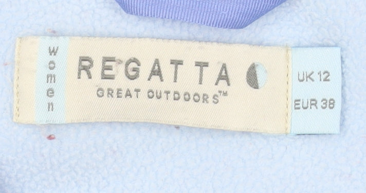 Regatta Women's Purple Fleece Jacket Size 12