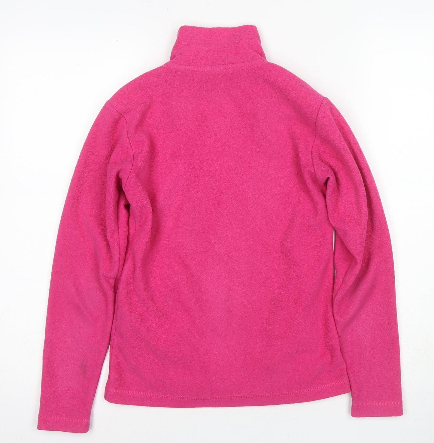 Gelert Girls Pink Full Zip Fleece Hoodie – Size L, Autumn/Winter Essential