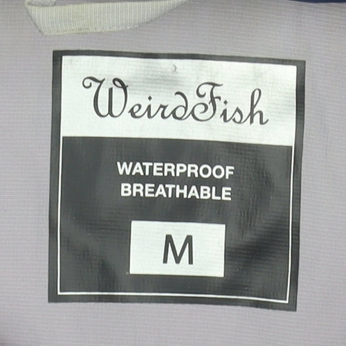 Weird Fish Women's Purple Waterproof Rain Coat M