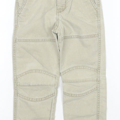 Tommy Hilfiger Boys Beige Straight Jeans, Size 4 Years