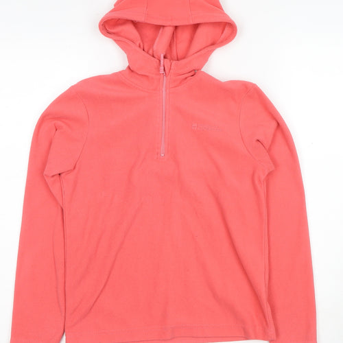 Mountain Warehouse Girls Pink Fleece Hoodie 9-10 Years