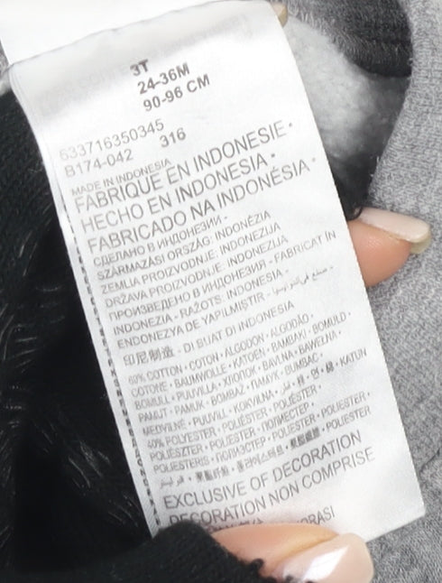 Nike Girls Grey Jogger Trousers Size 2-3 Years