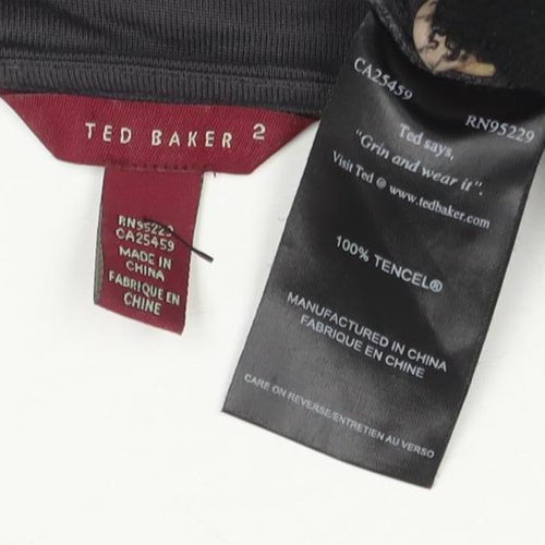 Ted Baker Women’s Black Long Sleeve Dress Size 2