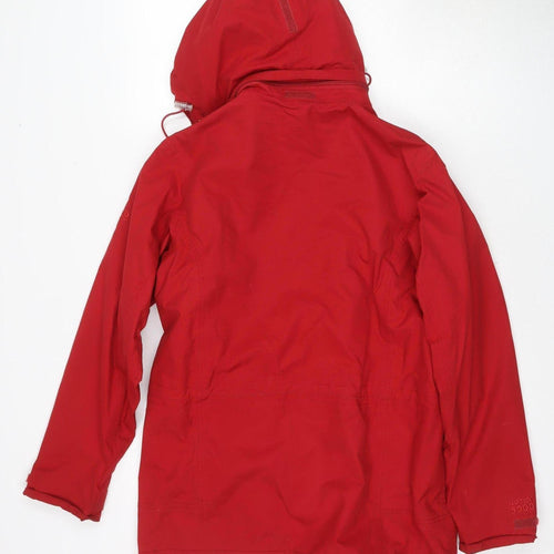 Red Regatta Women's Parka Jacket, Size 12, Waterproof, Hooded