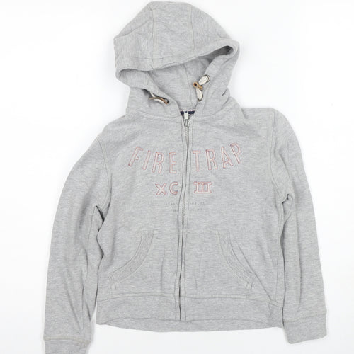 Firetrap Boys Grey Full Zip Hoodie 6-7 Years