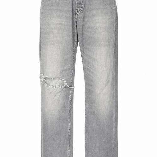 Jack & Jones Men’s Grey Slim Straight Jeans