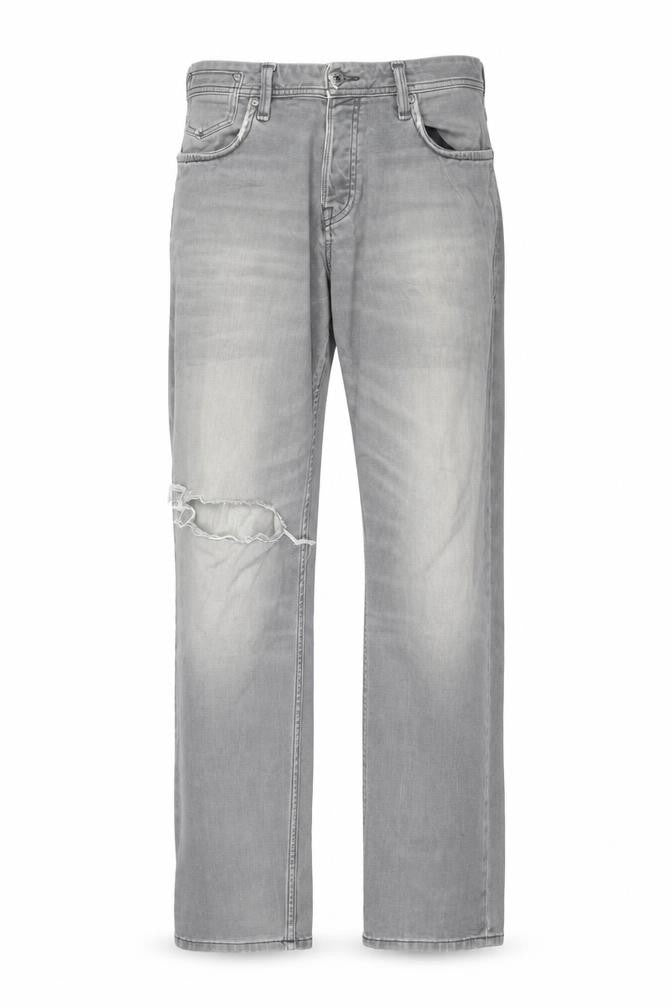 Jack & Jones Men’s Grey Slim Straight Jeans