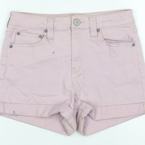 Dickies Women's Pink Casual Denim Shorts Size 1