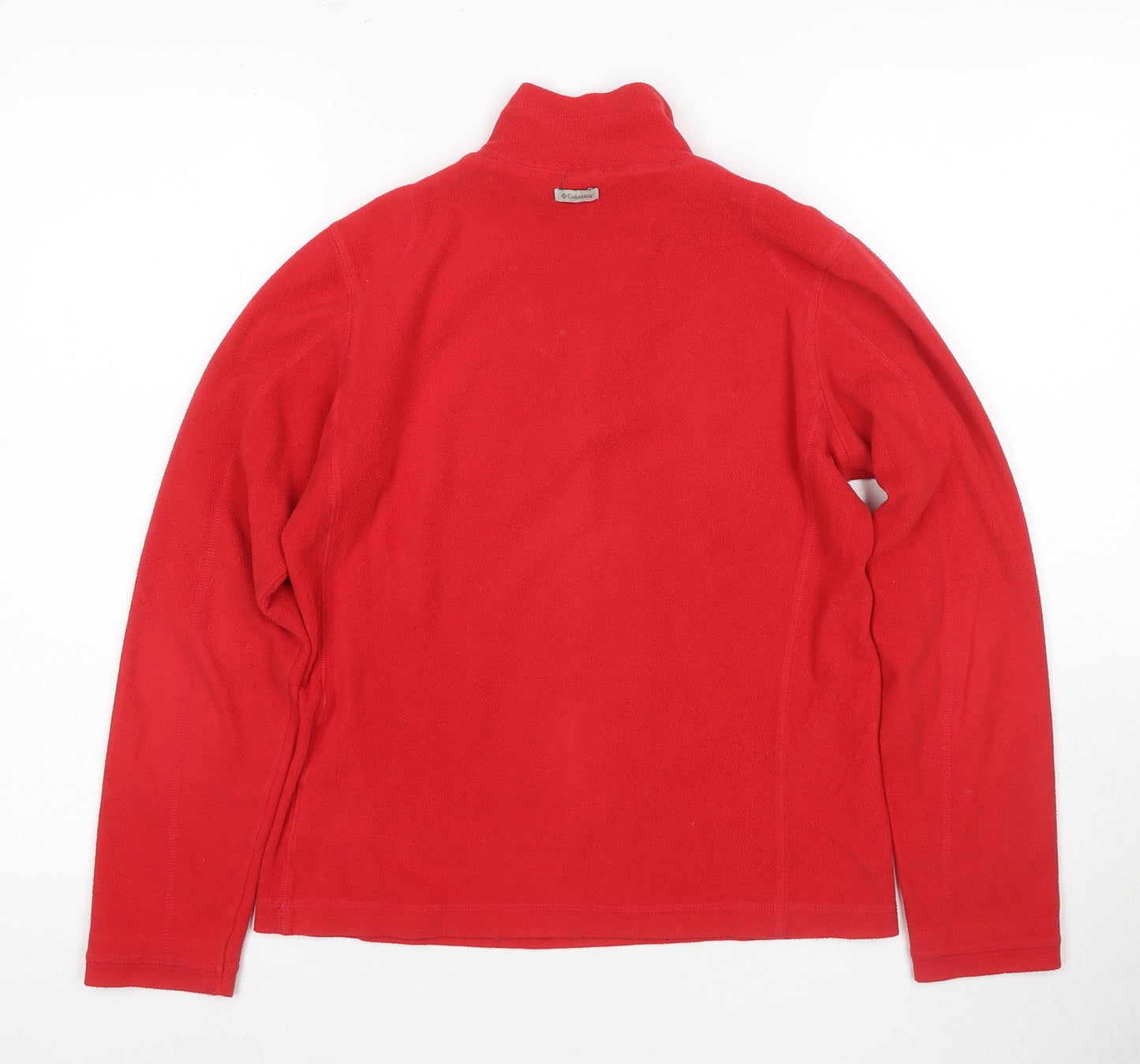 Columbia Women's Red Fleece Pullover Hoodie S