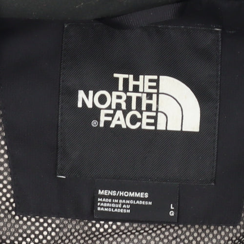 The North Face Men's Black L Waterproof Rain Jacket