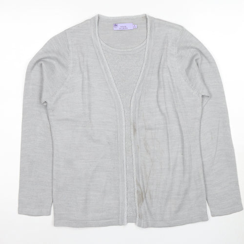 Honor Millburn Women's Grey Cardigan S