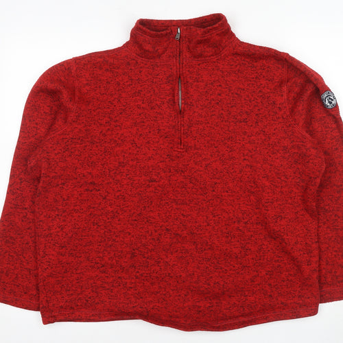Tog Twenty Four Red Unisex Adults Pullover Sweatshirt M