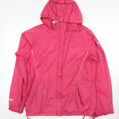 Regatta Women's Pink Waterproof Rain Jacket Size 12