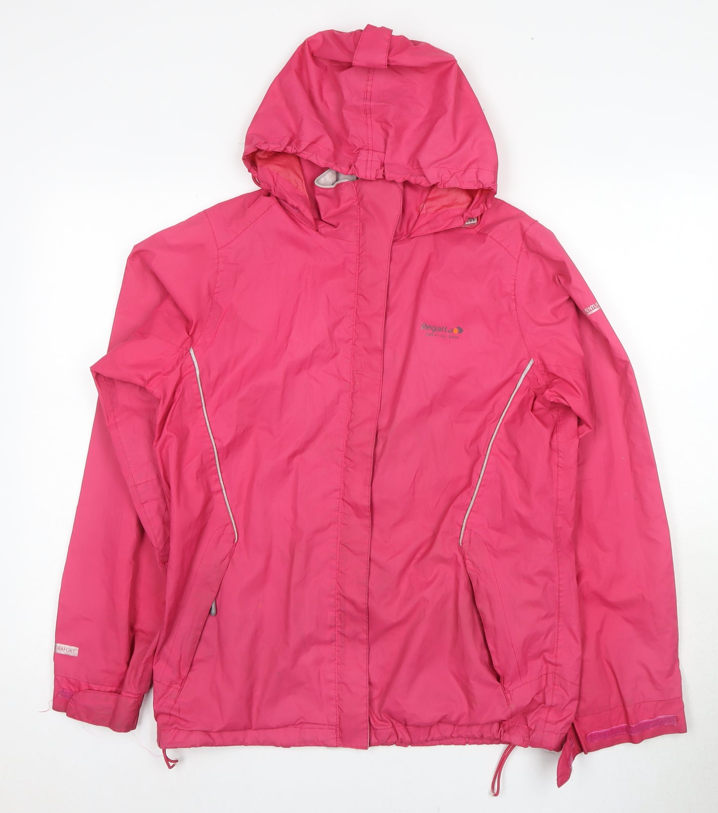 Regatta Women's Pink Waterproof Rain Jacket Size 12