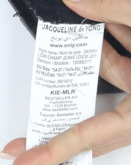 Jacqueline de Yong Women's Black Skinny Jeans Size 12