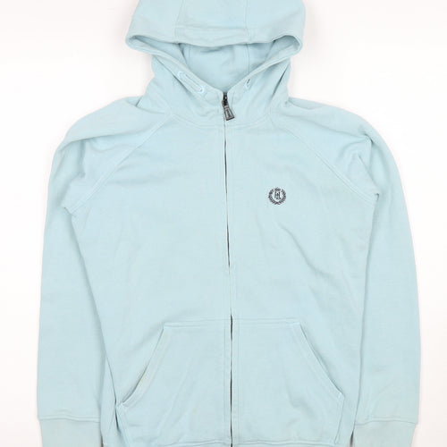 Henri Lloyd Boys Blue Full Zip Hoodie Size 12-13