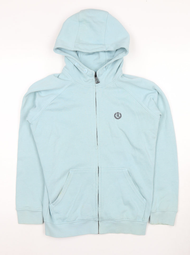 Henri Lloyd Boys Blue Full Zip Hoodie Size 12-13