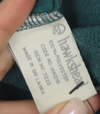 Hawkshead Men's Green Fleece Jacket L Collared Button