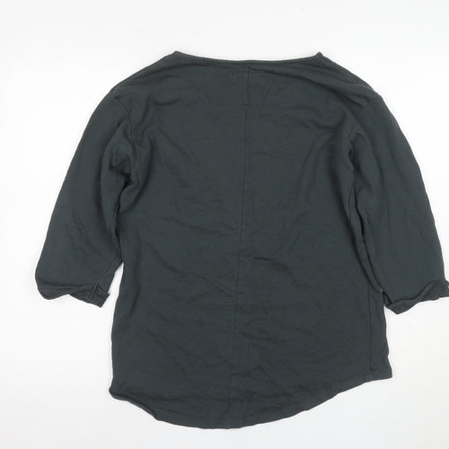 Next Women's Black Studded T-Shirt Size 10