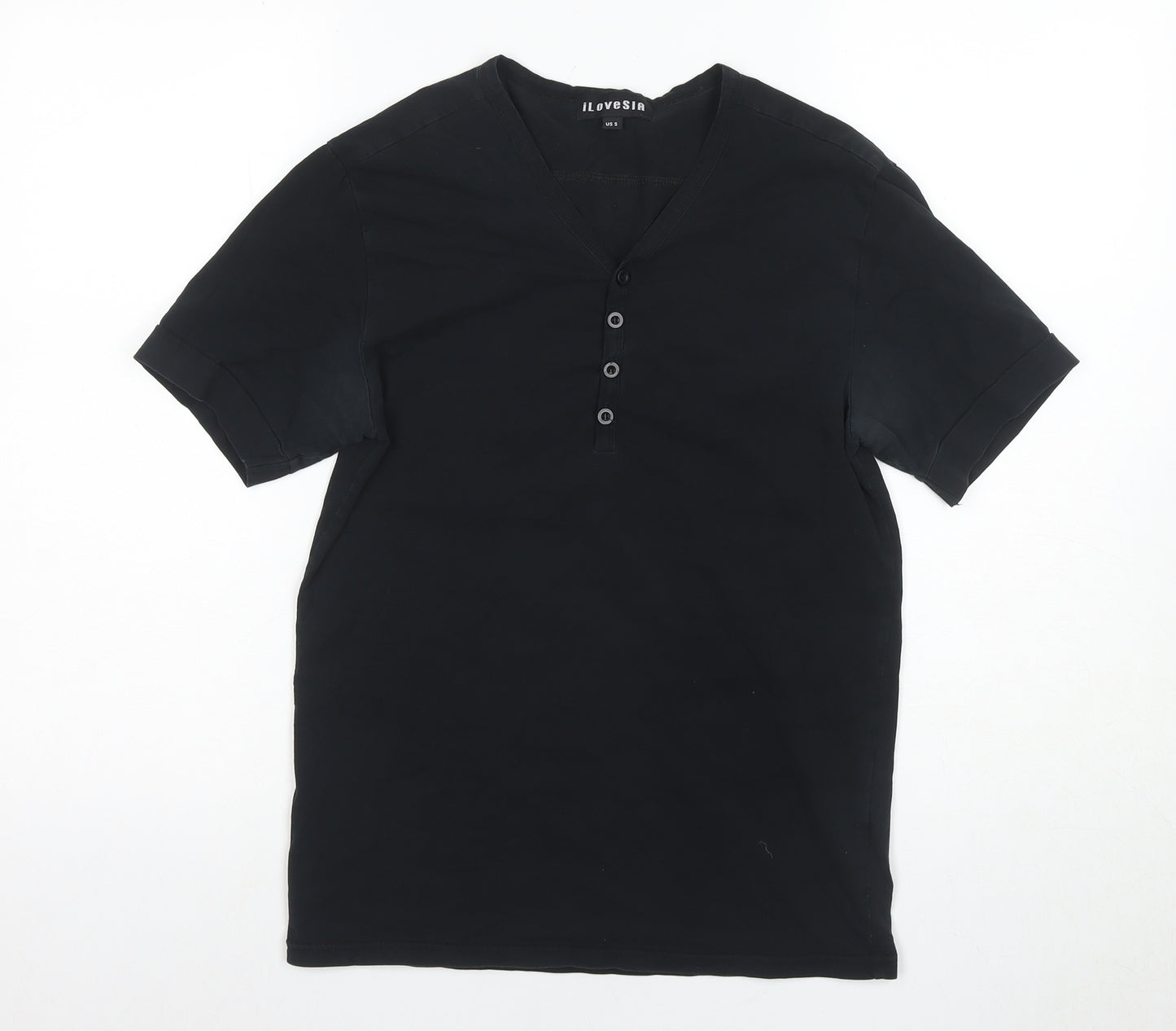 iLoveSIA Unisex Black Jersey T-Shirt - Small