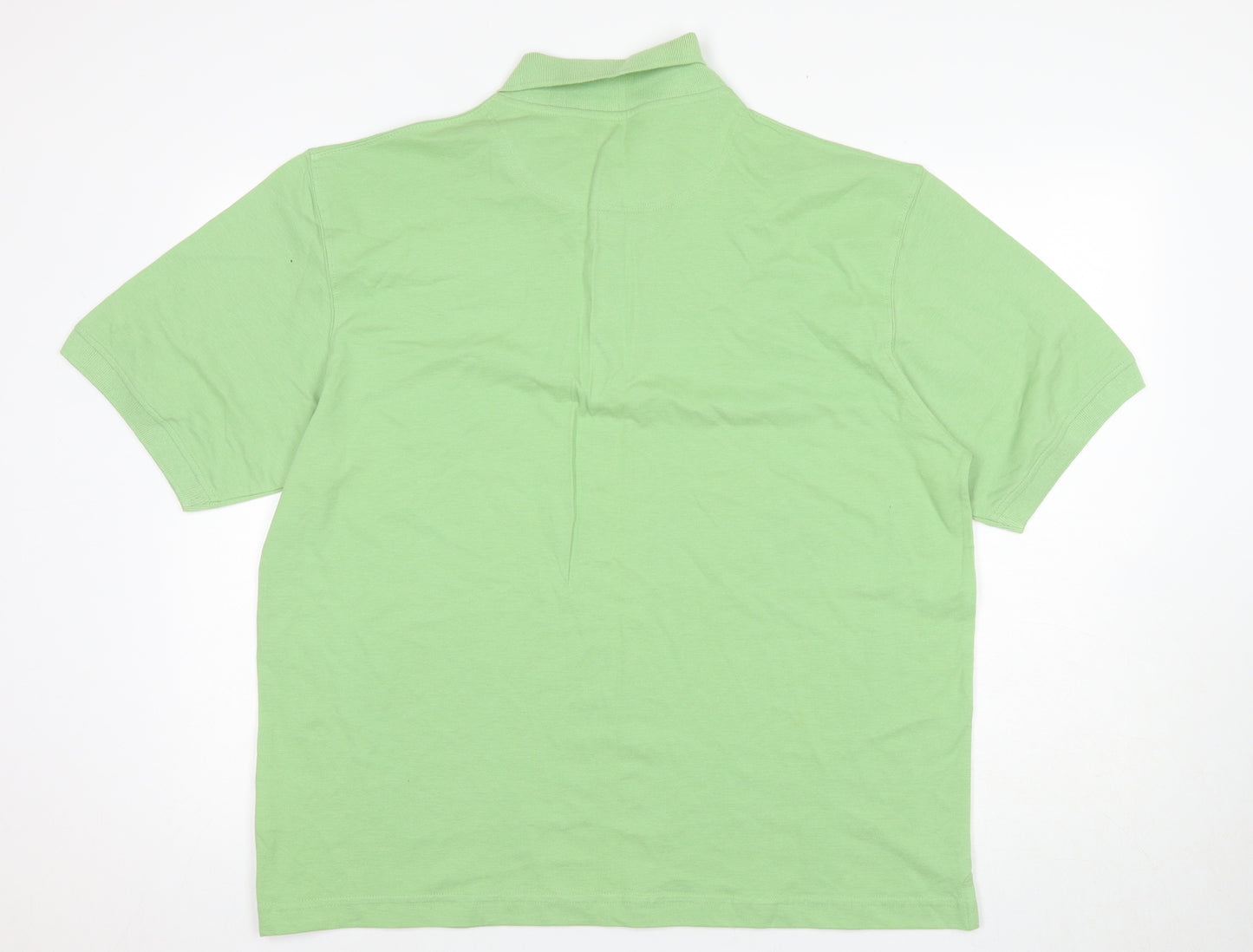 Urban Spirit Men's Green XL Polo Shirt, Casual, Short Sleeve