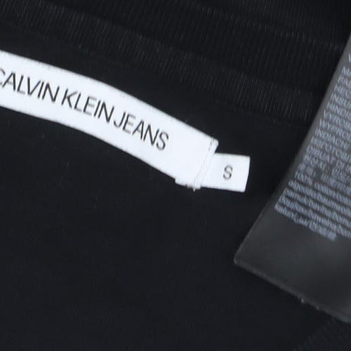 Calvin Klein Jeans Women's Black T-Shirt Dress S