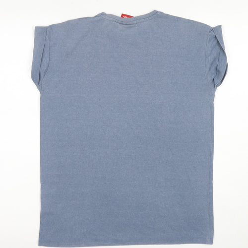 Coca-Cola Blue Unisex T-Shirt Size 8 Casual Wear