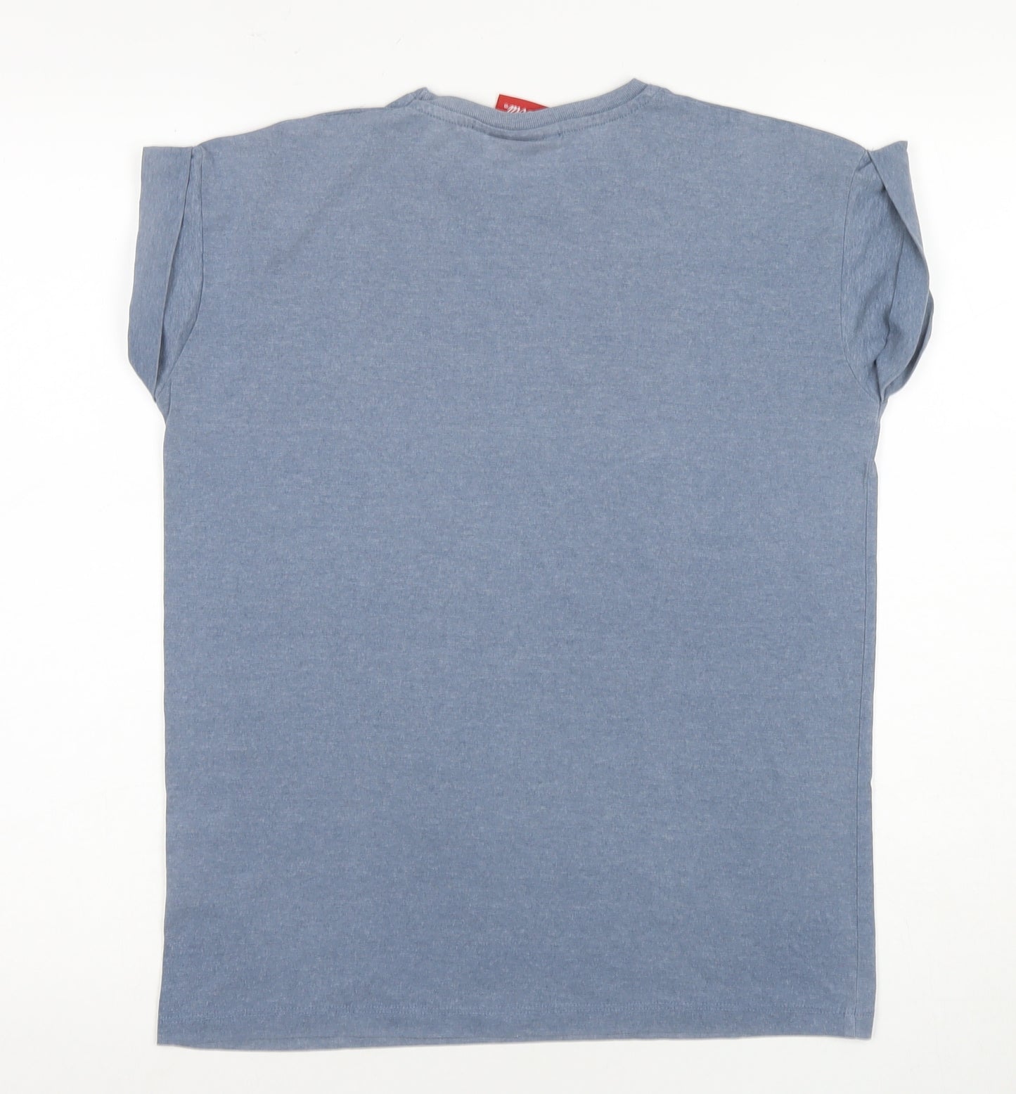 Coca-Cola Blue Unisex T-Shirt Size 8 Casual Wear