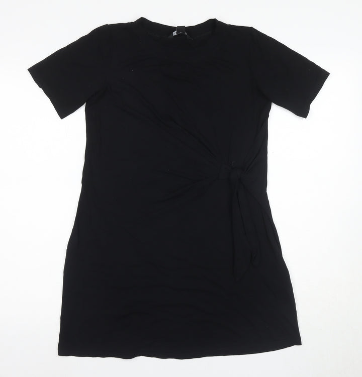 New Look Women's Black Shift Dress Size 10
