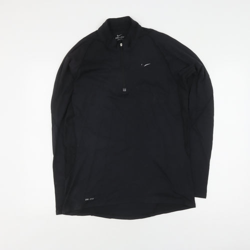 Nike Unisex Black Track Jacket M - Athletic Fit