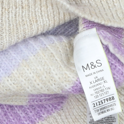 Marks and Spencer Women’s Striped XL Pullover