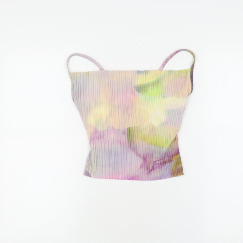 PrettyLittleThing Women's Multicoloured Camisole Tank (UK 4) Slim Fit