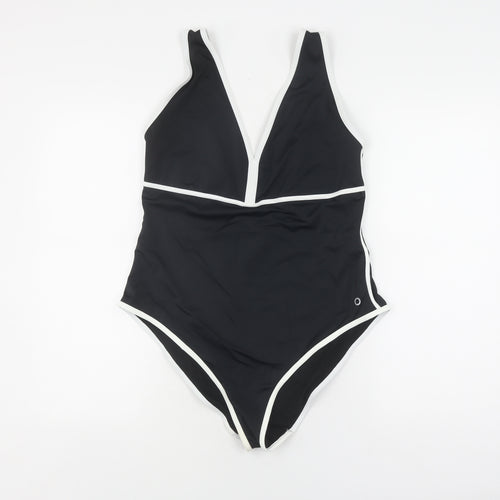 Marks and Spencer Women's Black One Piece Swimsuit Size 18