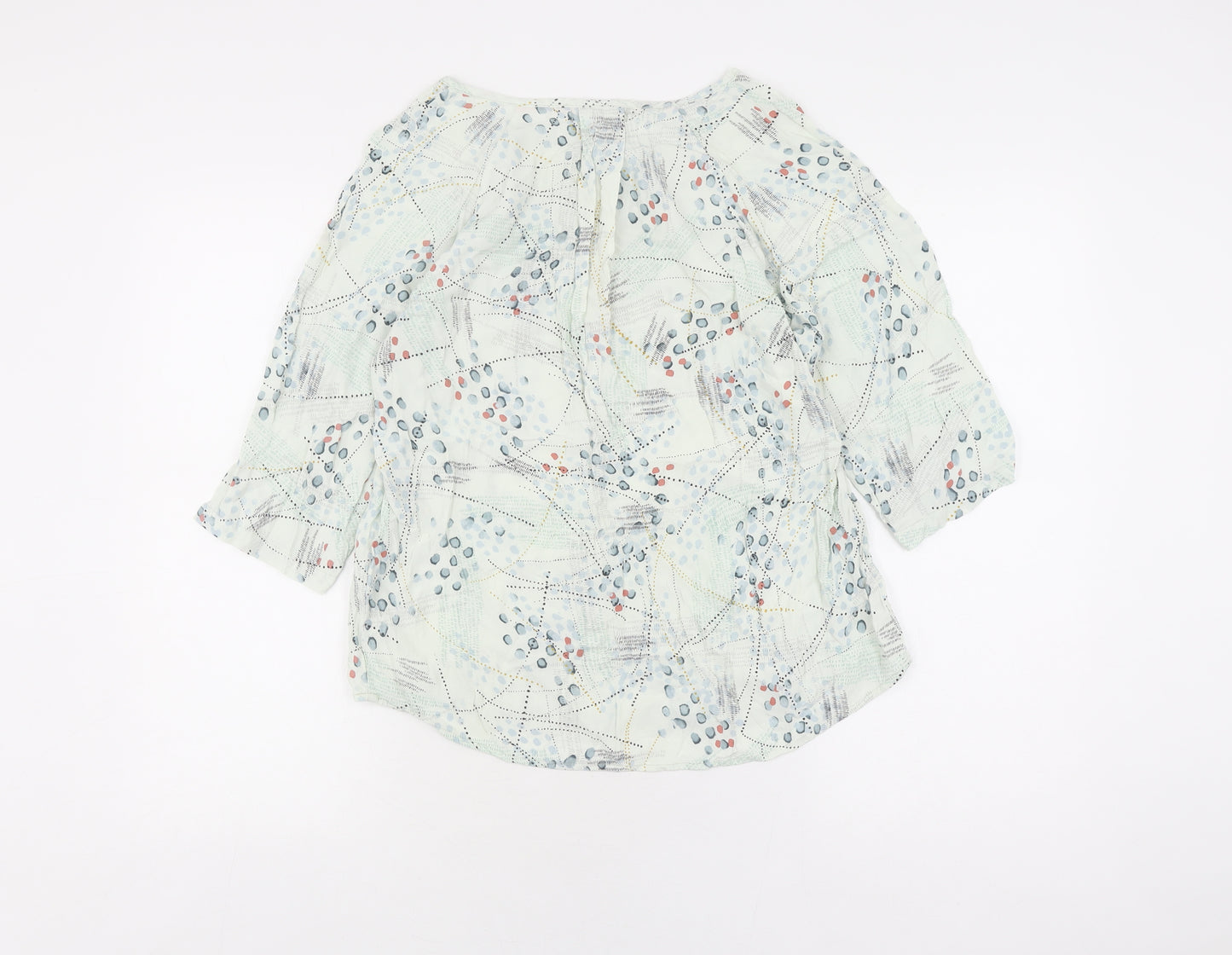 White Stuff Women's Multicoloured Floral Blouse, Size 12