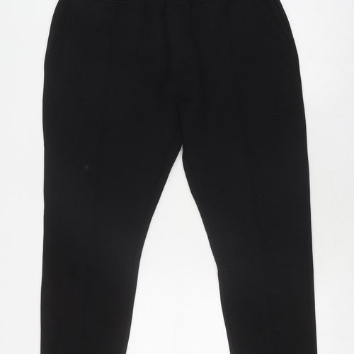 Arne Women's Black Jogger, Size L, Polyester Blend