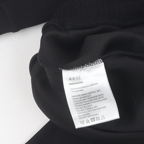 Arne Women's Black Jogger, Size L, Polyester Blend