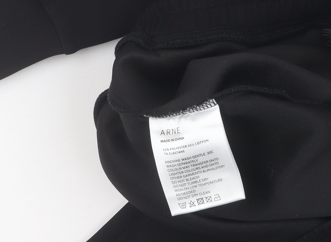 Arne Women's Black Jogger, Size L, Polyester Blend