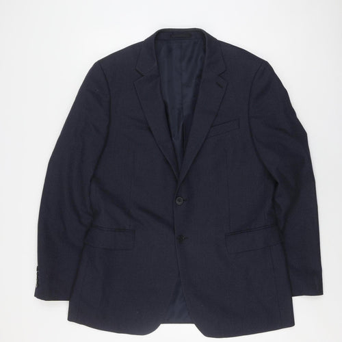 Jaeger Men's Blue Classic Blazer 42R Formal