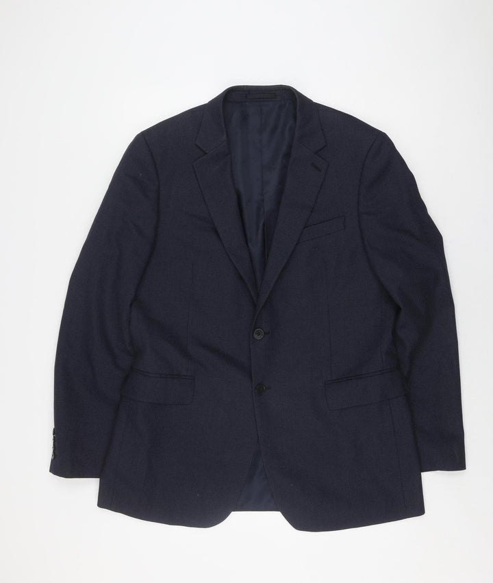 Jaeger Men's Blue Classic Blazer 42R Formal