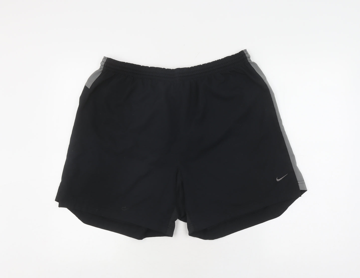 Nike Men's Black Athletic Shorts, Size L