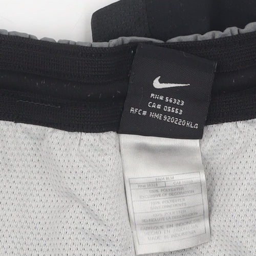 Nike Men's Black Athletic Shorts, Size L