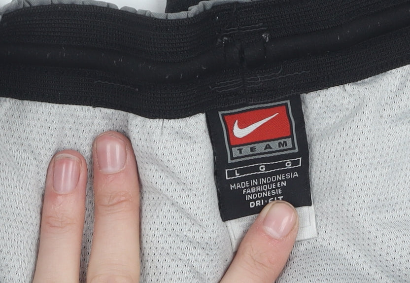 Nike Men's Black Athletic Shorts, Size L