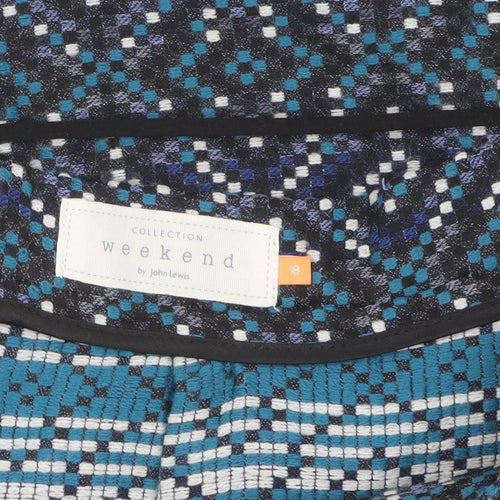 John Lewis Women's Geometric A-Line Skirt Size 18