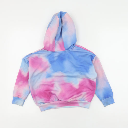 George Girls Multicoloured Stitch Pullover Hoodie 4-5 Years