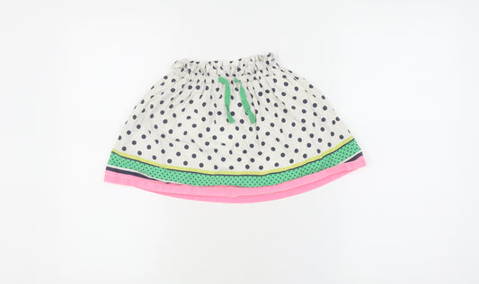 Gap Girls Multicoloured Polka Dot A-Line Skirt 4 Years