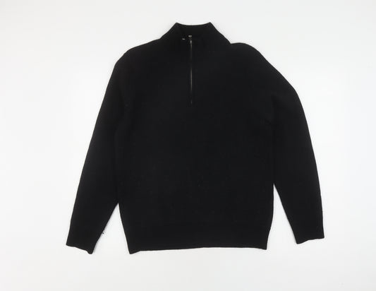 Ben Sherman Men's L Black Full Zip Jumper