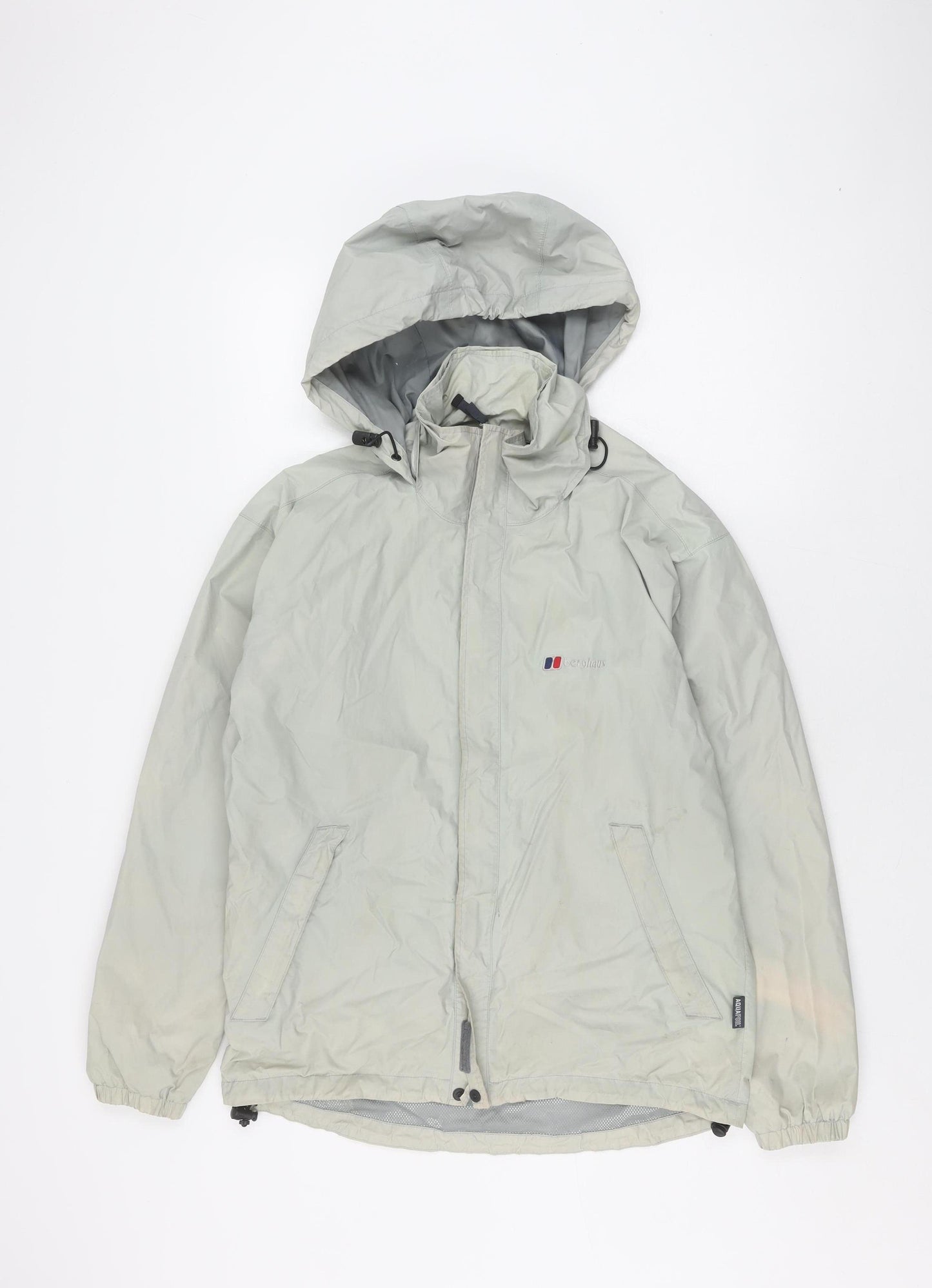 Berghaus Men's Grey Hooded Windbreaker Jacket S