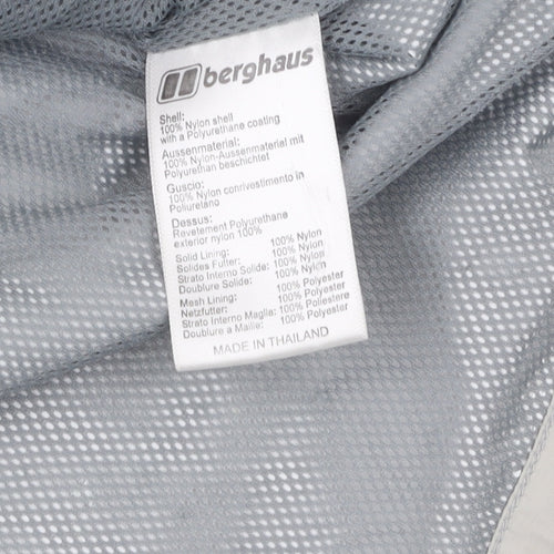Berghaus Men's Grey Hooded Windbreaker Jacket S