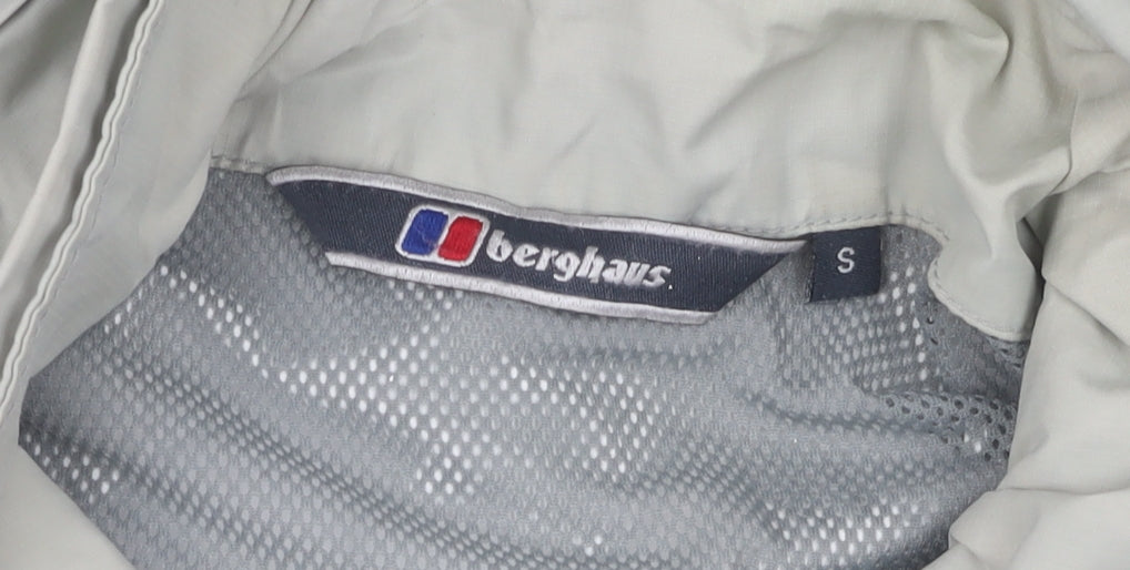 Berghaus Men's Grey Hooded Windbreaker Jacket S
